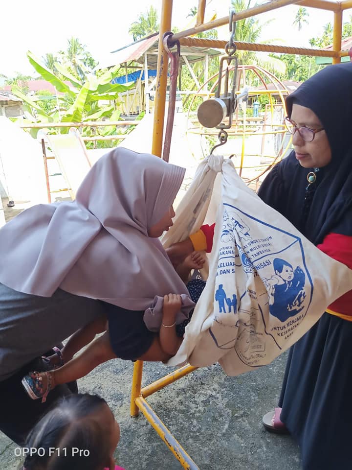Kegiatan Posyandu Puskesmas IV Koto Mudik