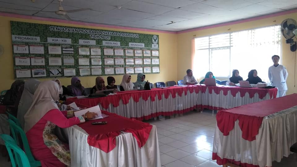 Seminar Kasus mahasiswa kebidanan di Puskesmas Pasar Kuok