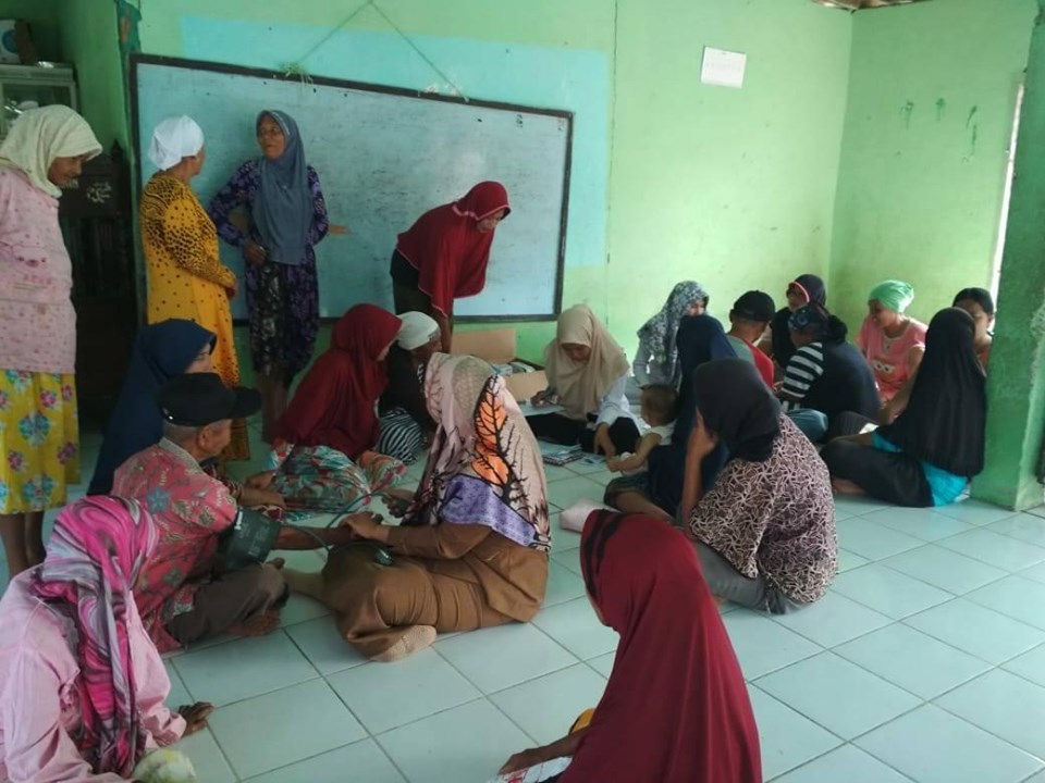 Puskesmas Ranah Ampek Hulu (Rahul) Tapan Laksanakan Posbindu PTM di Nagari Limau Purut