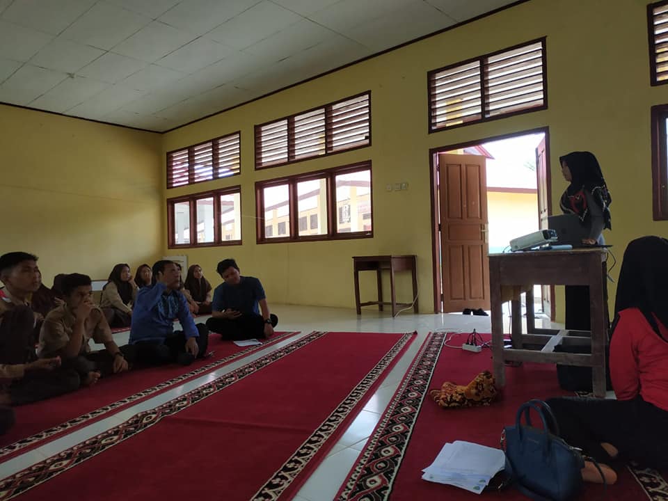 Penyuluhan  NAPZA, pembinaan Pelayanan Kesehatan Peduli Remaja (PKPR) di SMKN 1 Pancung Soal