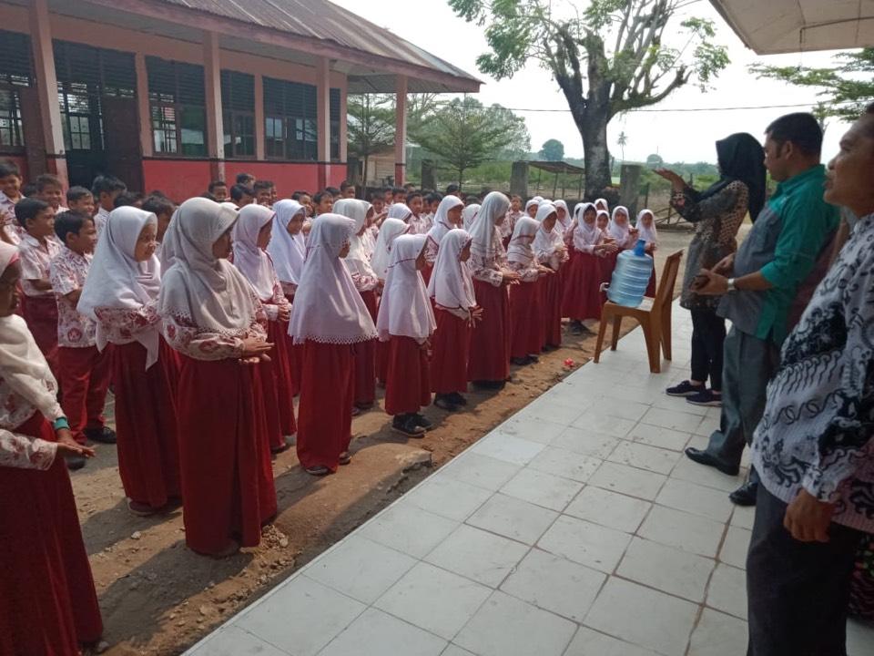 Kegiatan STBM, Demo CPTS di Nagari Pulau Rajo Kecamatan  Airpura
