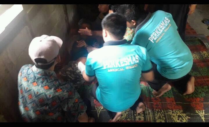 Tim Perkesmas Puskesmas Tanjung Makmur Kunjungi pasien ODGJ