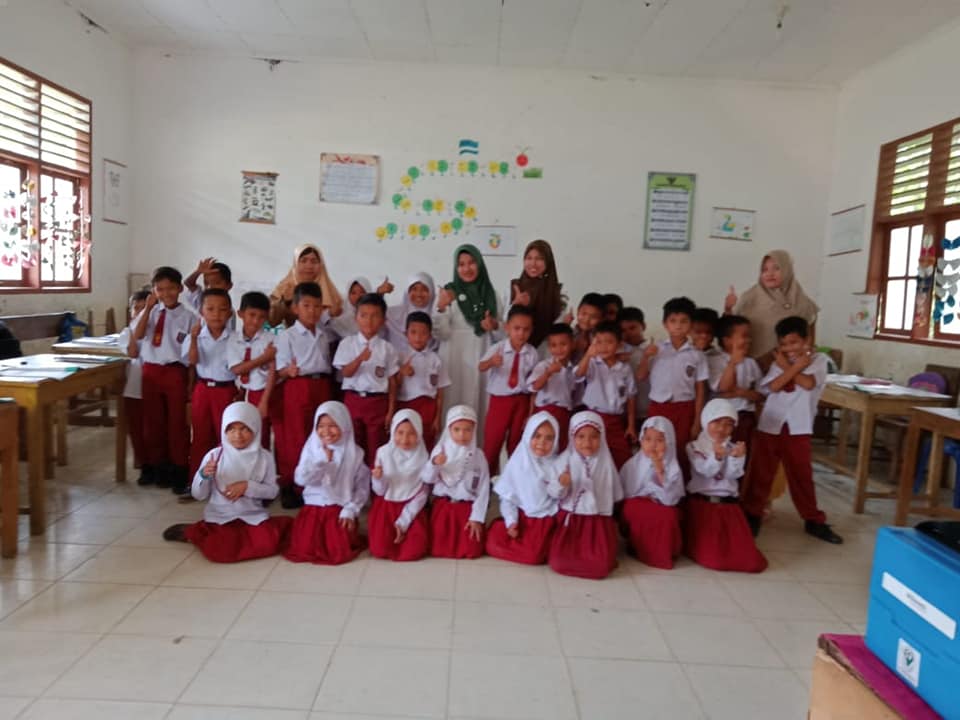 Puskesmas Inderapura lakukan Imunisasi di SD Negeri 15 Pancung Soal 