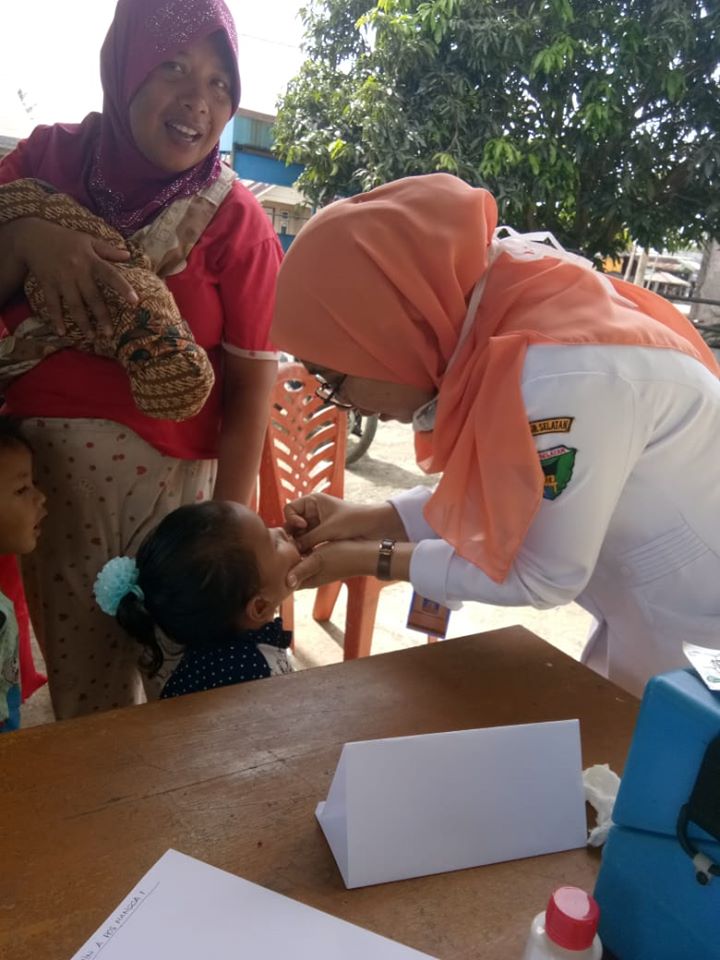 Kegiatan Bulan Penimbangan Balita Terintegrasi dengan pemberian Vitamin A