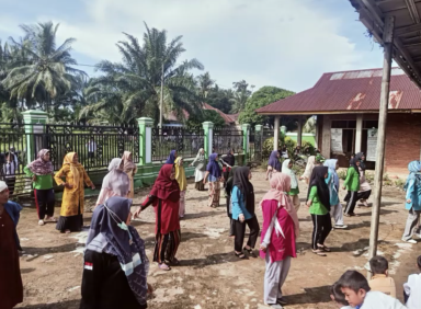 Puskesmas Tanjung Beringin, Senam Lansia Terintegrasi Program PTM di Nagari Lunang Utara