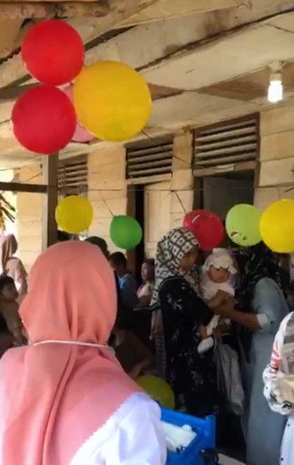 Pelaksanaan Hari Pertama Crash Polio di Nagari Bukit Buai Tapan (PT. CCI) Wilker Puskesmas Tapan