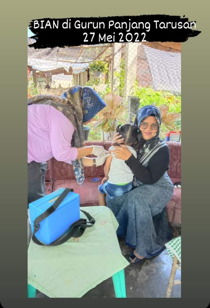 Kegiatan BIAN di wilayah kerja UPT Puskesmas Tarusan
