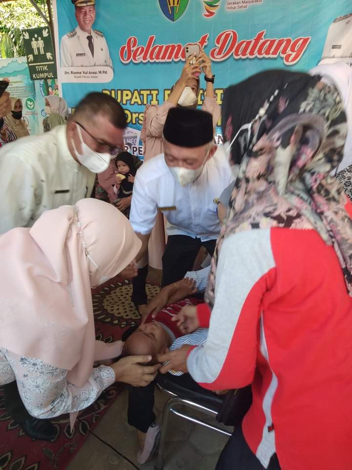 Launching Gebyar \"Pekan Imunisasi Dunia (PID) dan Bulan Imunisasi Anak Nasional ( BIAN)\" Kab.Pesse