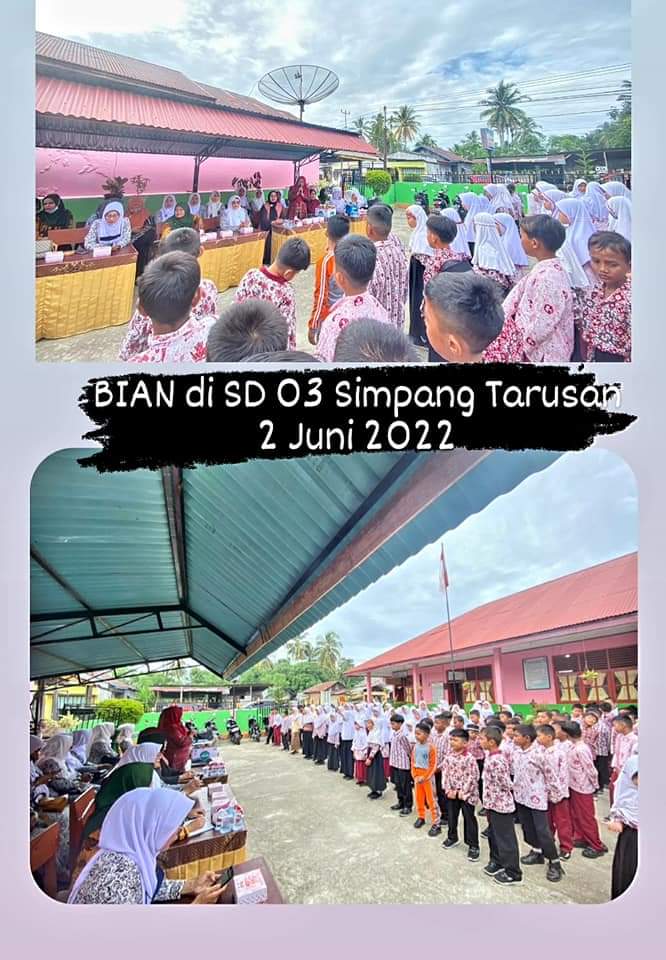 Tim Vaksinator Campak Lakukan Imunisasi di UPT Puskesmas Tarusan
