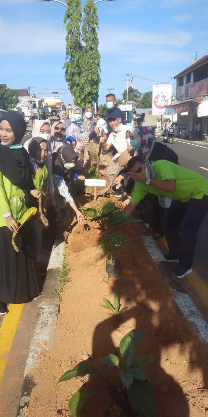 Dinas Kesehatan Pessel turut Memperingati Hari Lingkungan Hidup Se-Dunia th 2022 