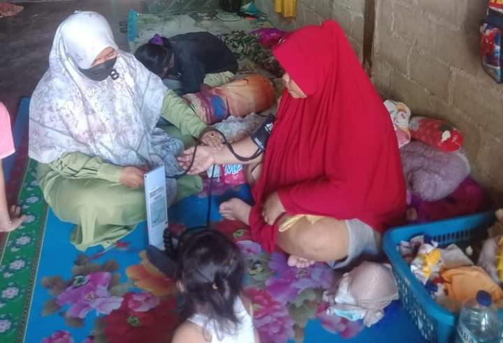 Kunjungan ibu Nifas Resti Puskesmas Koto Berapak.