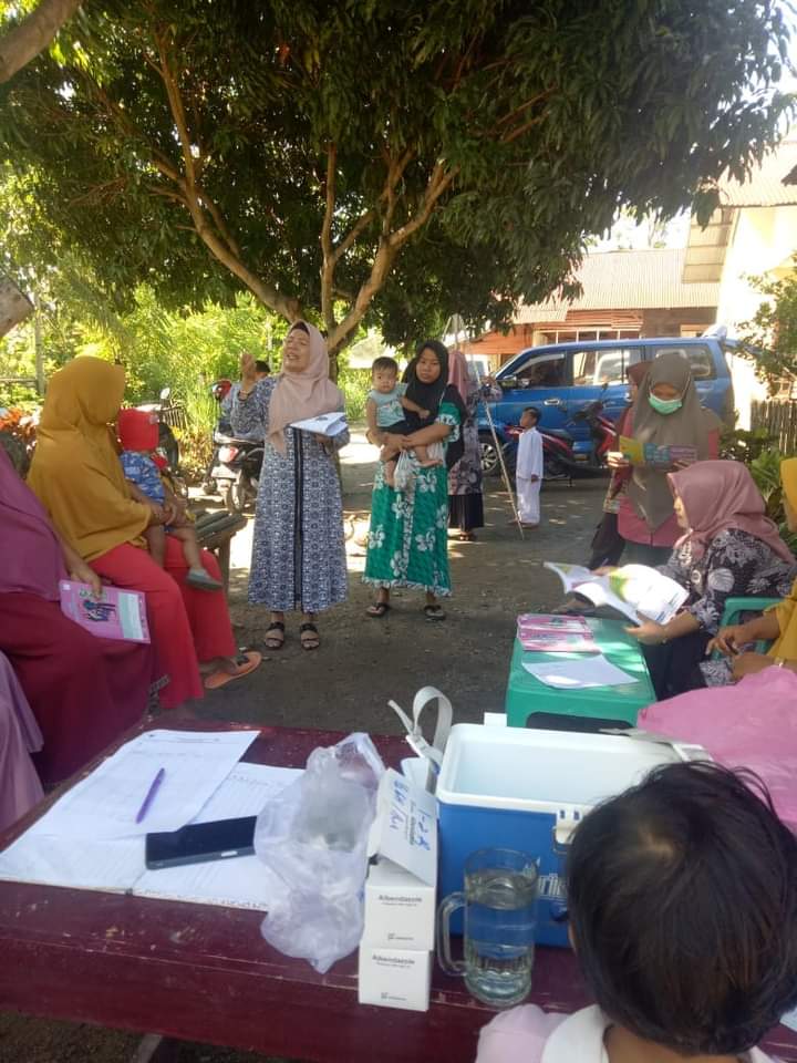 UPT Puskesmas Tarusan laksanakan posyandu minggu kedua setiap bulan