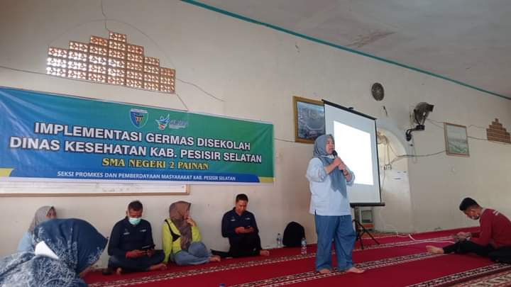 Implementasi Germas di Sekolah di SMA 2 Painan Dinas Kesehatan Kab.Pessel