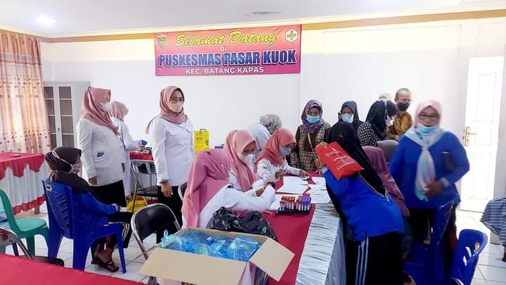 Puskesmas Pasar Kuok Rabu, 15 Juni 2022 lakukan  Pelayanan PROLANIS 