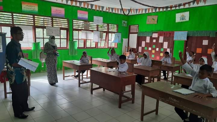 Puskesmas Pasar Kuok Jum\'at, 17 Juni 2022  berian Obat Cacing pada anak Sekolah Dasar