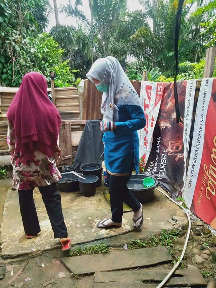 Pelaksanaan  PE DBD di Puskesmas Balai Selasa