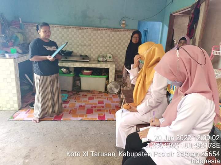 Penyelidikan Epidemiologi (PE )Penyakit Demam Berdarah Dengue Puskesmas Tarusan