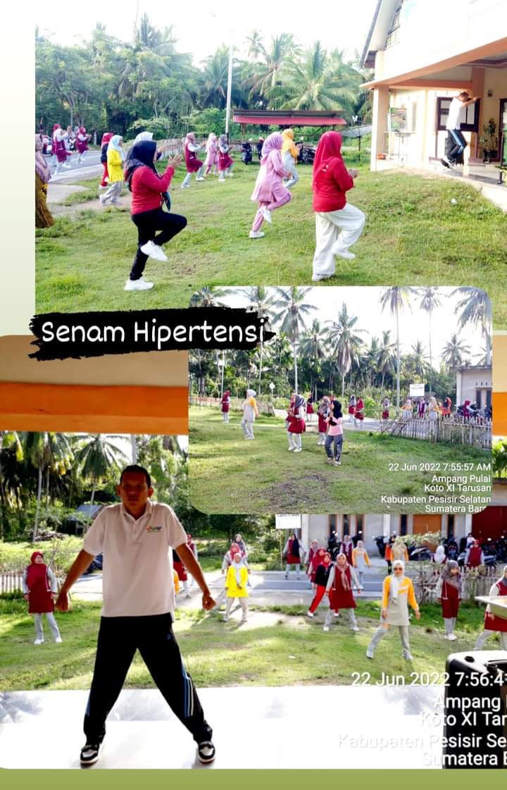 Kegiatan Program Pengelolaan Penyakit Kronis ( Prolanis ) di Nagari Pulau Karam Tarusan 