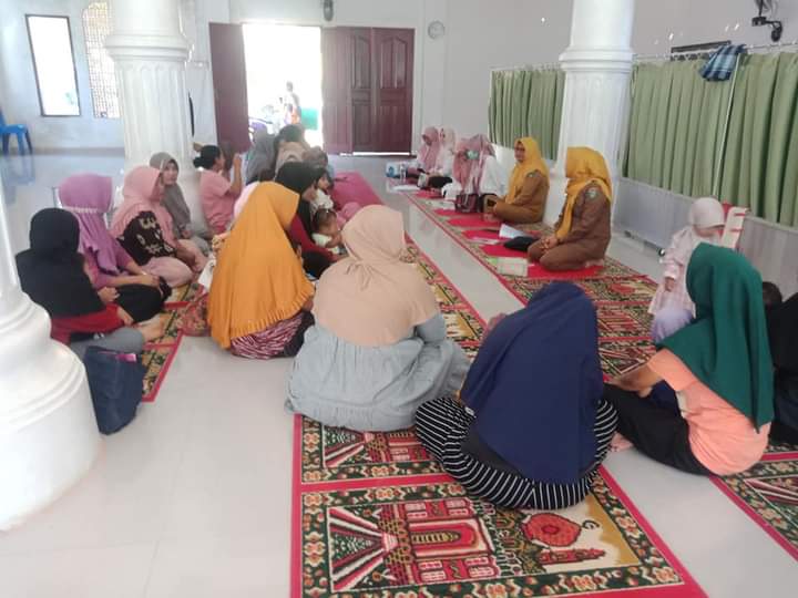 Kegiatan kelas Balita Puskesmas Koto Baru 