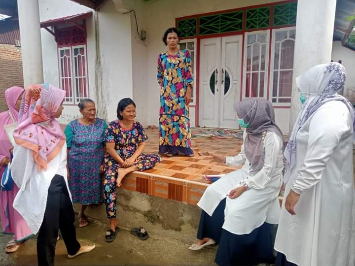 Puskesmas Koto Berapak lalukan pemantauan Pemberian Obat TBC di Nagari kapujan.