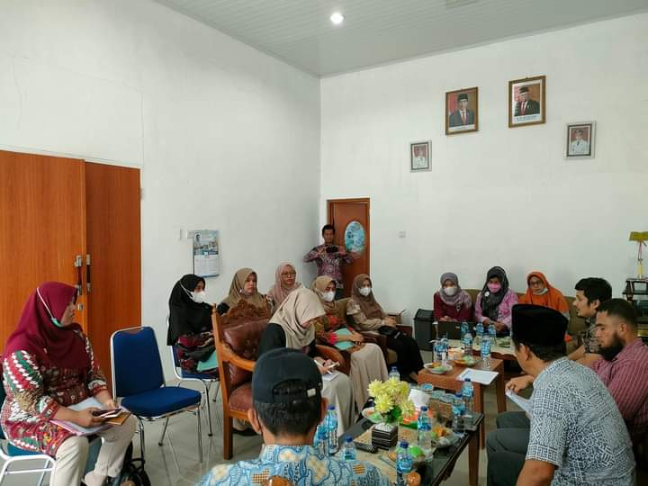 Puskesmas Koto Berapak  hadiri pertemuan Monitoring, Evaluasi dan Pendampingan Inovasi Daerah 