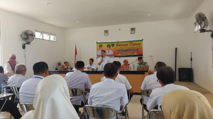 KEPALA PUSKESMAS PASAR KUOK HADIRI PENILAIAN KOMPETENSI CAMAT