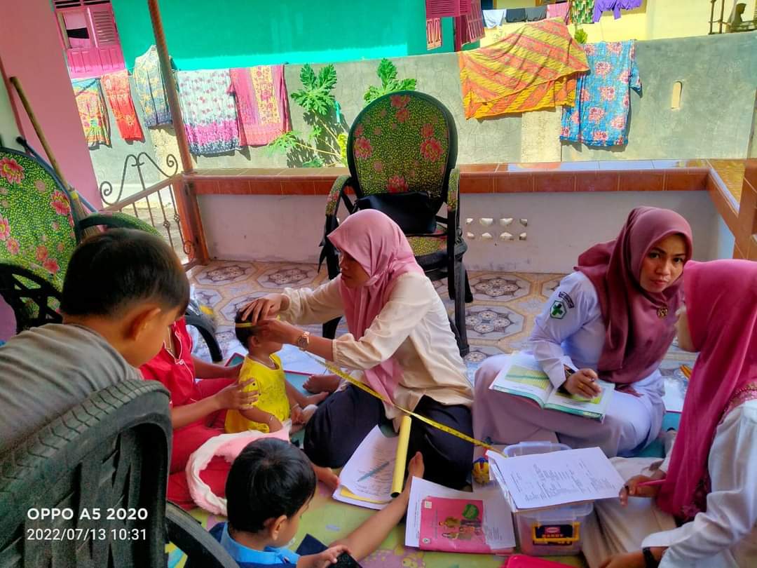UPT Puskesmas Tarusan mengadakan kegiatan  Stimulasi Dini, Intervensi Dini Tumbuh Kembang ( SDIDTK )