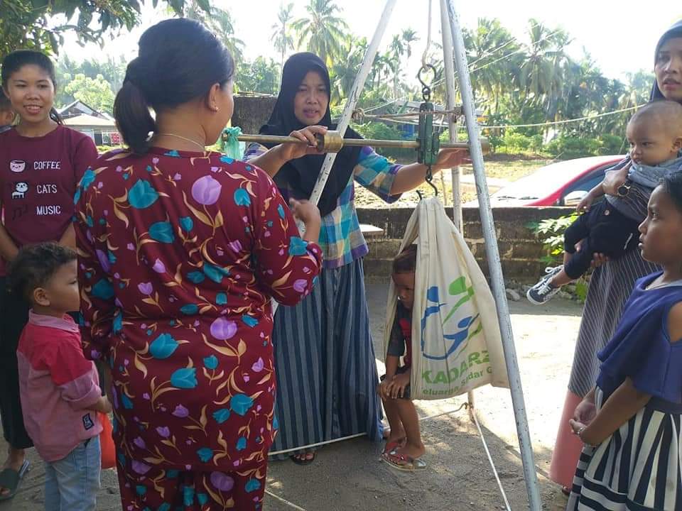 Puskesmas Pasar Baru berikan Pelayanan Program Terintegrasi di Kenagarian Api-Api.