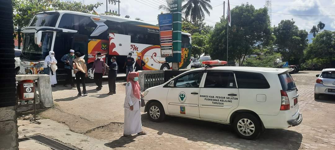 UPT Puskesmas Tarusan Himbau Jemaah Haji Lakukan Pemeriksaan Pasca Ibadah Haji