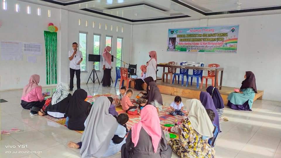 Puskesmas Pasar Kuok Pelaksanaan kegiatan penyuluhan kelompok
