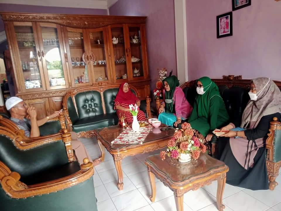 Puskesmas Pasar Kuok Jumat, 22 Juli 2022 lakukan Kunjungan Pasca Haji