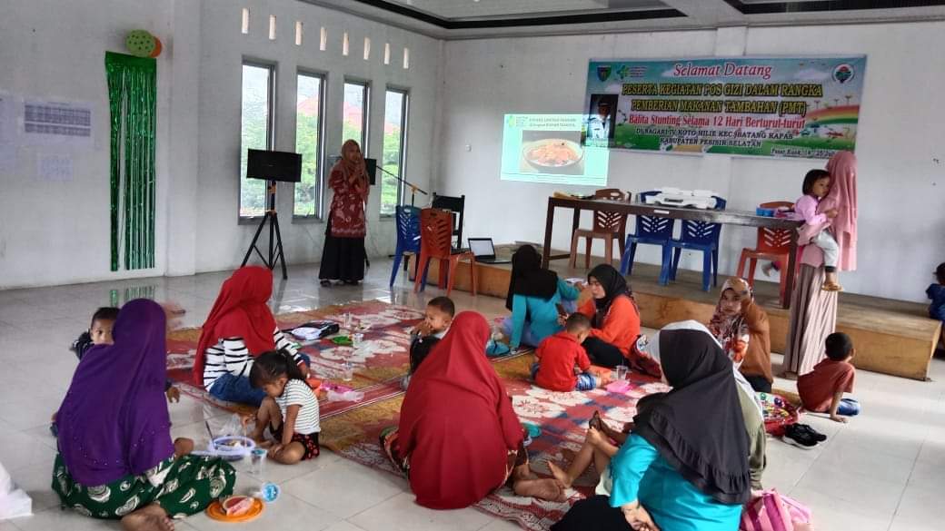 Puskesmas Pasar Kuok..   Pelaksanaan kegiatan penyuluhan kelompok yang di laksanakan oleh petugas Pr