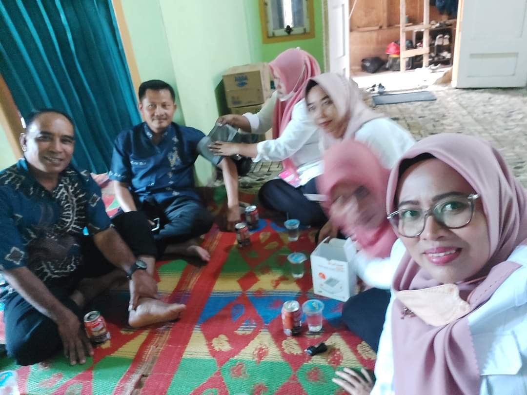 Puskesmas Pasar Kuok, kunjungi  Pemondokan Kafilah MTQ Kecamatan Batang Kapas di kecamatan Ranah Emp