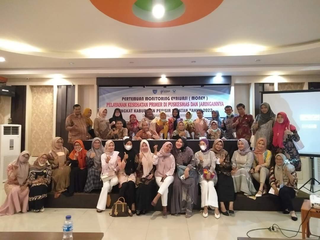 Dinas Kesehatan adakan kegiatan Monev Yankes Primer Puskesmas dan jaringannya Tkt.Kab.Pesisir Selata