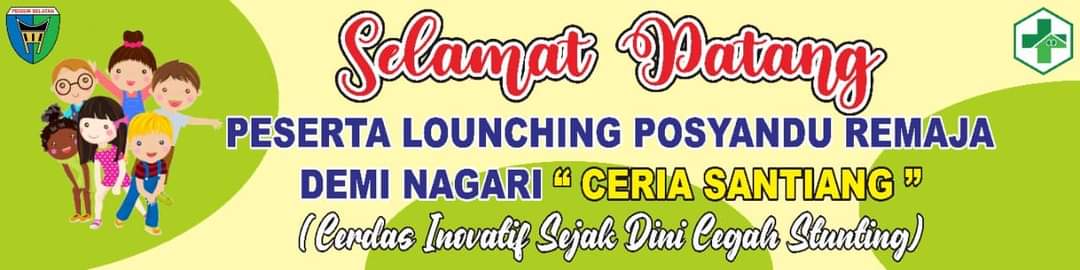 UPT Puskesmas Tarusan  lounching posyandu remaja pada hari ini Jumat, 29 Juli 2022