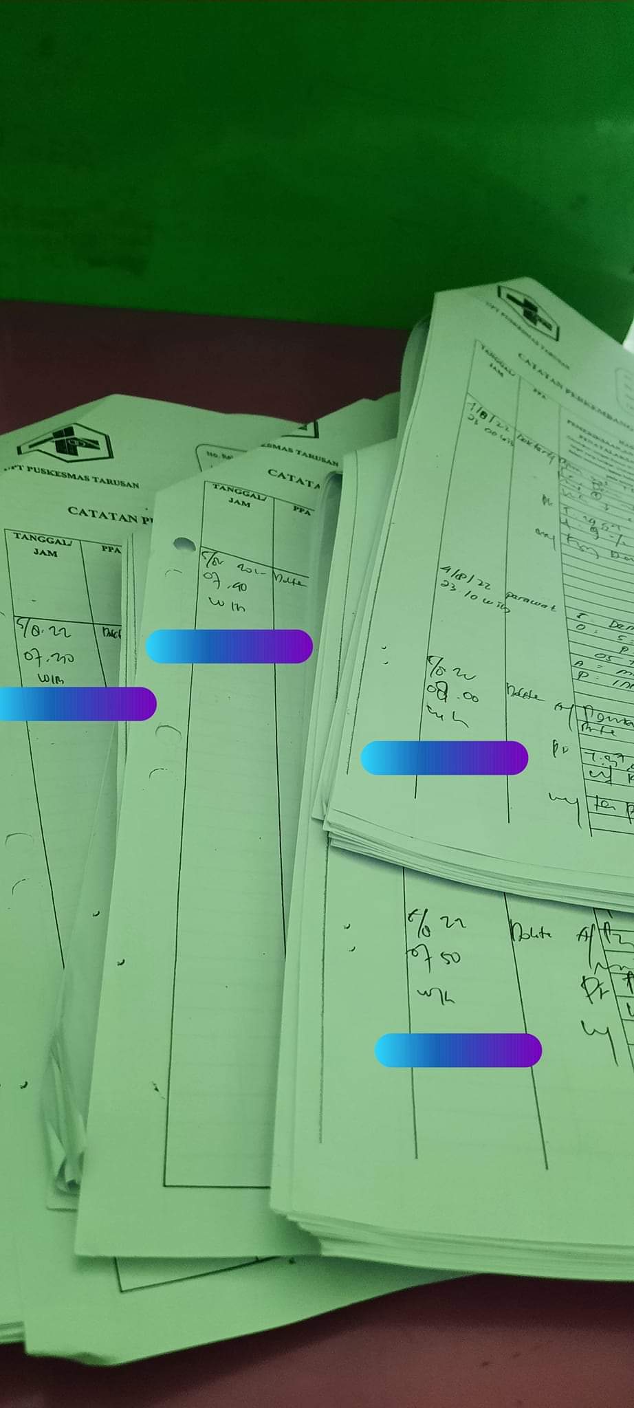UPT Puskesmas Tarusan , Jumat 5 Agustus 2022 merawat 4 orang pasien yang di rawat di UPT Puskesmas 