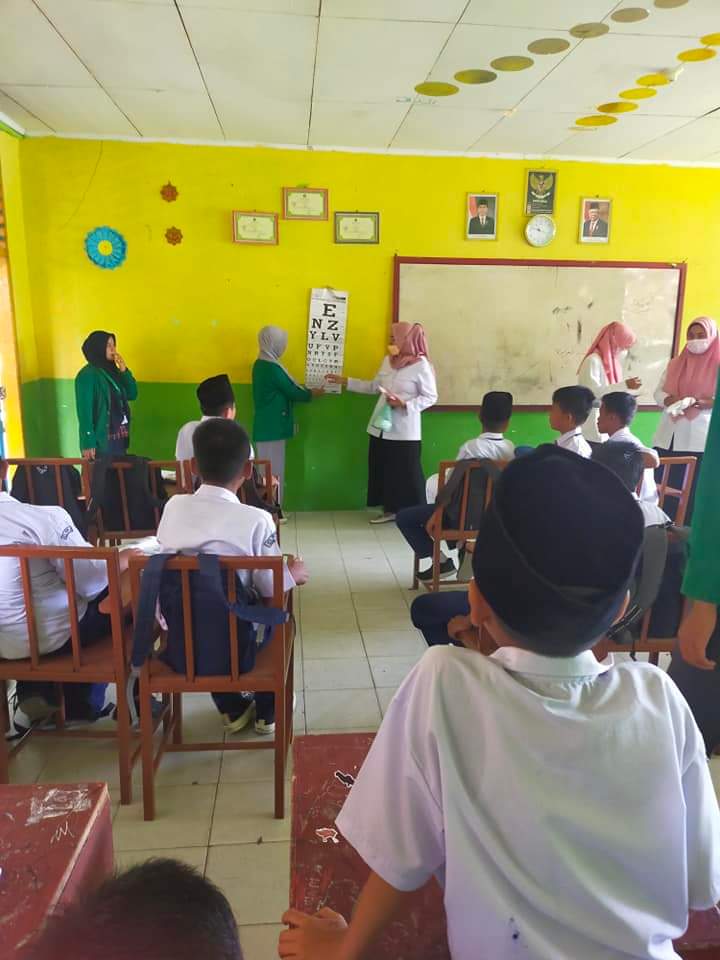 Puskesmas Pasar Kuok Melaksankan Kegiatan Skrening UKS dan Indra 