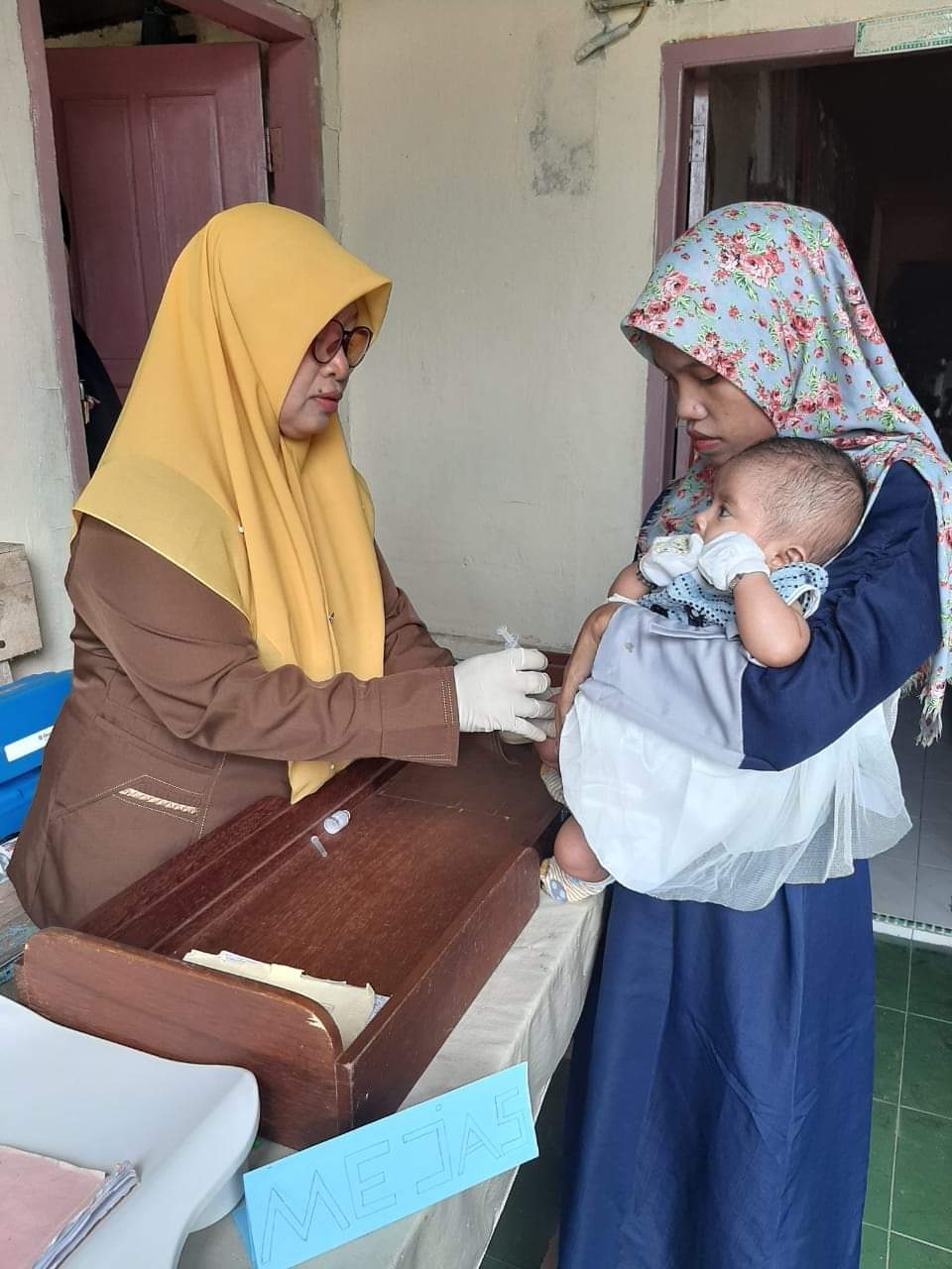 PENIMBANGAN MASSAL POSYANDU WILAYAH PUSKESMAS KAYU GADANG