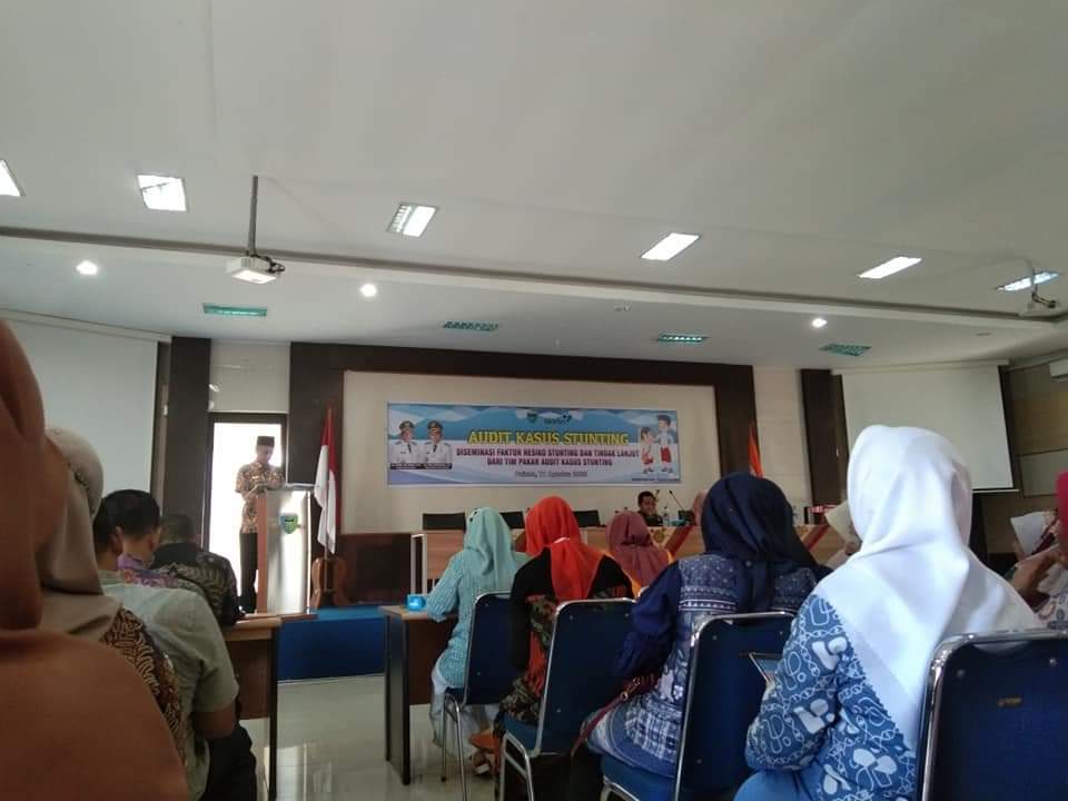 Pusk. Koto baru hadiri Audit Kasus Stunting Diseminasi Faktor Resiko Stunting dan Tindak Lanjut dari