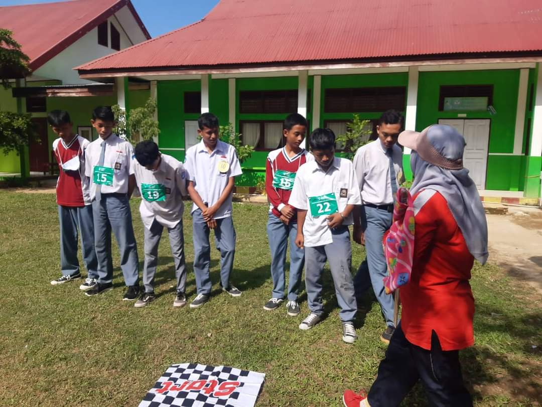 Puskesmas Koto Baru laksanakan Tes Kebugaran di SMA 3 Lengayang
