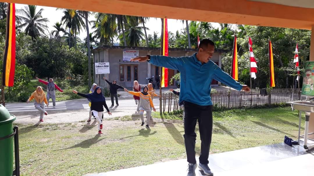 Kegiatan Prolanis Hipertensi Lasosa 2 di Nagari Pulau karam Puskesmas Tarusan
