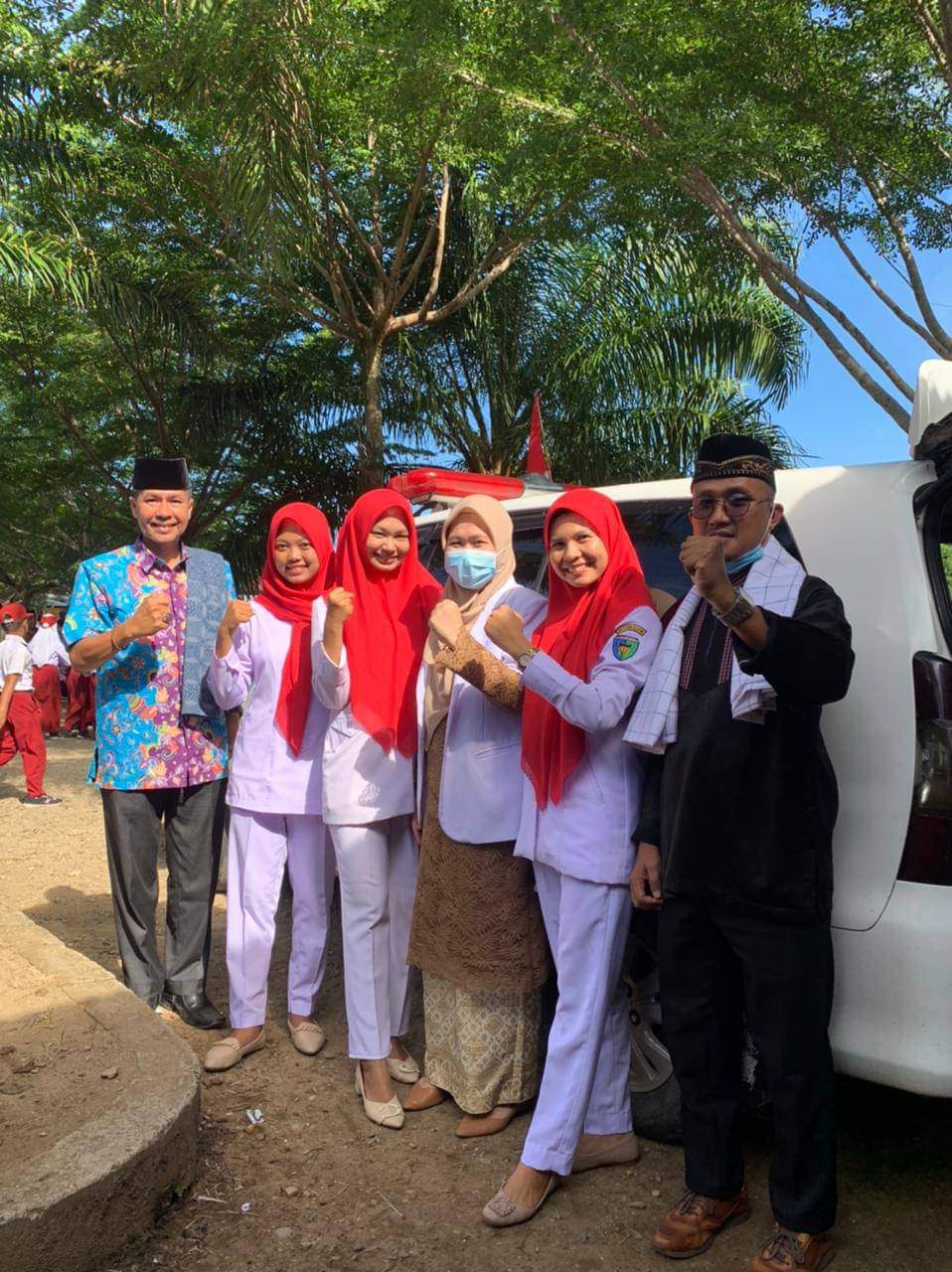 UPACARA MEMPERINGATI HARI KEMERDEKAAN RI KE-77 TAHUN 2022 DI KEC. RANAH AMPEK HULU TAPAN 