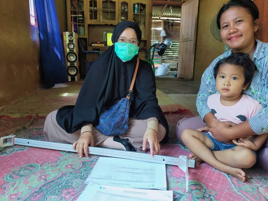 UPDATING SSGI 2022 DI NAGARI BUKIK KACIAK DAN NAGARI GUNUANG   WILAYAH KERJA PUSKESMAS LUMPO