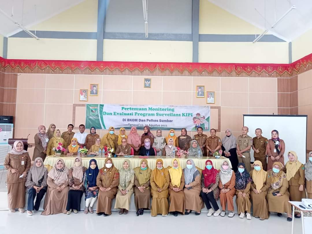 Dinkes Pessel  melalui Kasie P2 M dan Promkes menghadiri Pertemuan Monitoring dan Evaluasi Program I