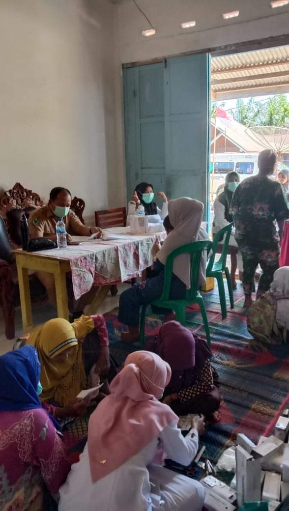 Puskesmas Inderapura laksanakan screening Penyakit Tidak Menular  