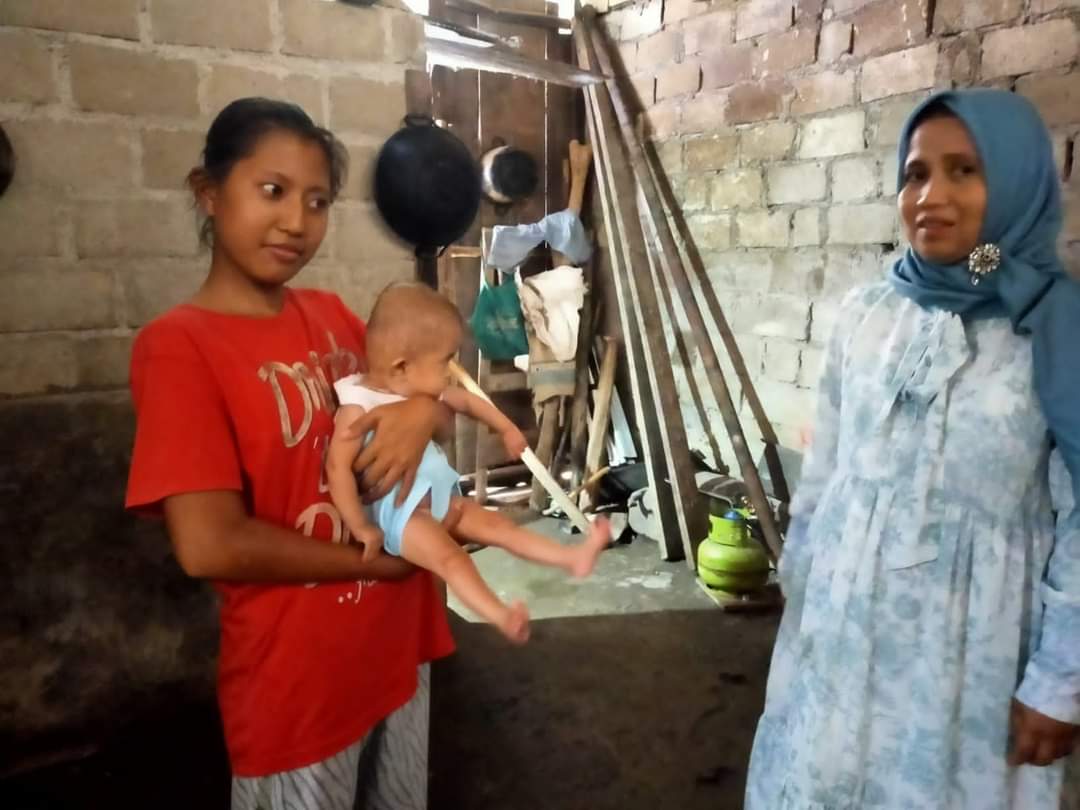 KUNJUNGAN RUMAH BALITA RESTI KE NAGARI LIMAU GADANG WILAYAH KERJA PUSKESMAS LUMPO