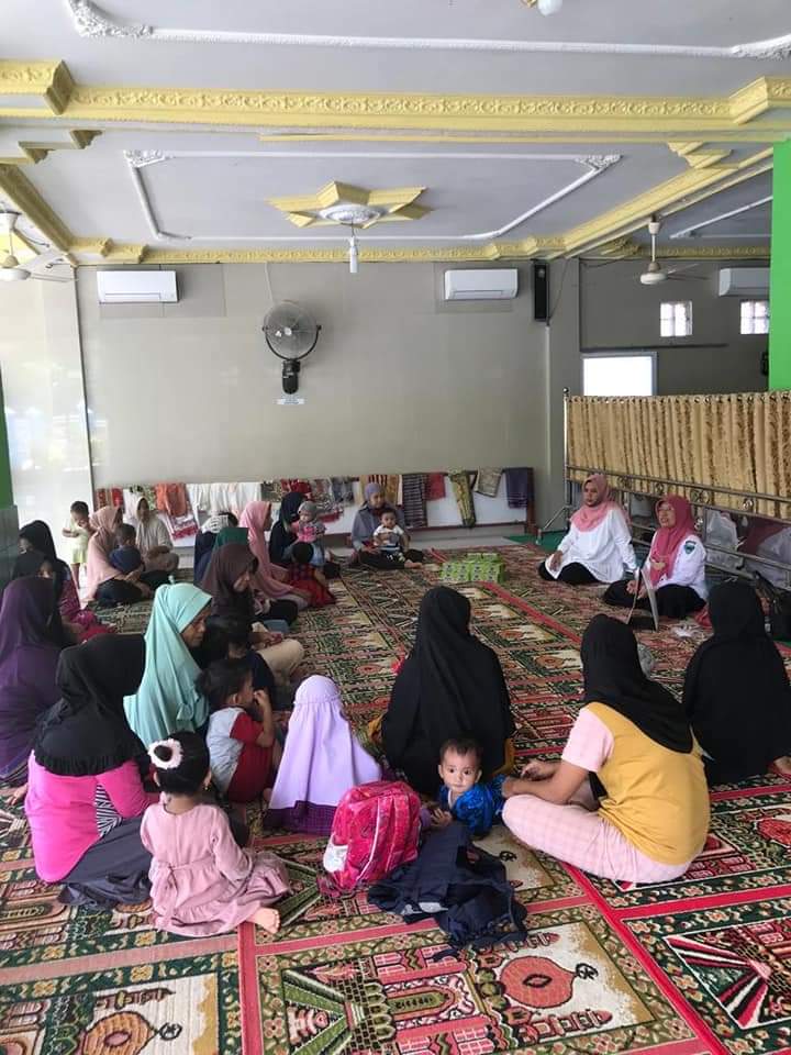 Pasar Kuok.. Pelaksanaan kegiatan Kelas Ibu Balita yan