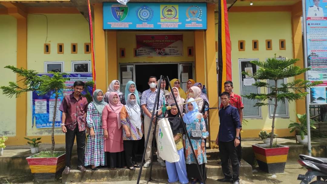 Puskesmas Pasar Kuok Terima alat posyandu di kenagarian koto Nan Duo oleh pemerintah kenagarian koto