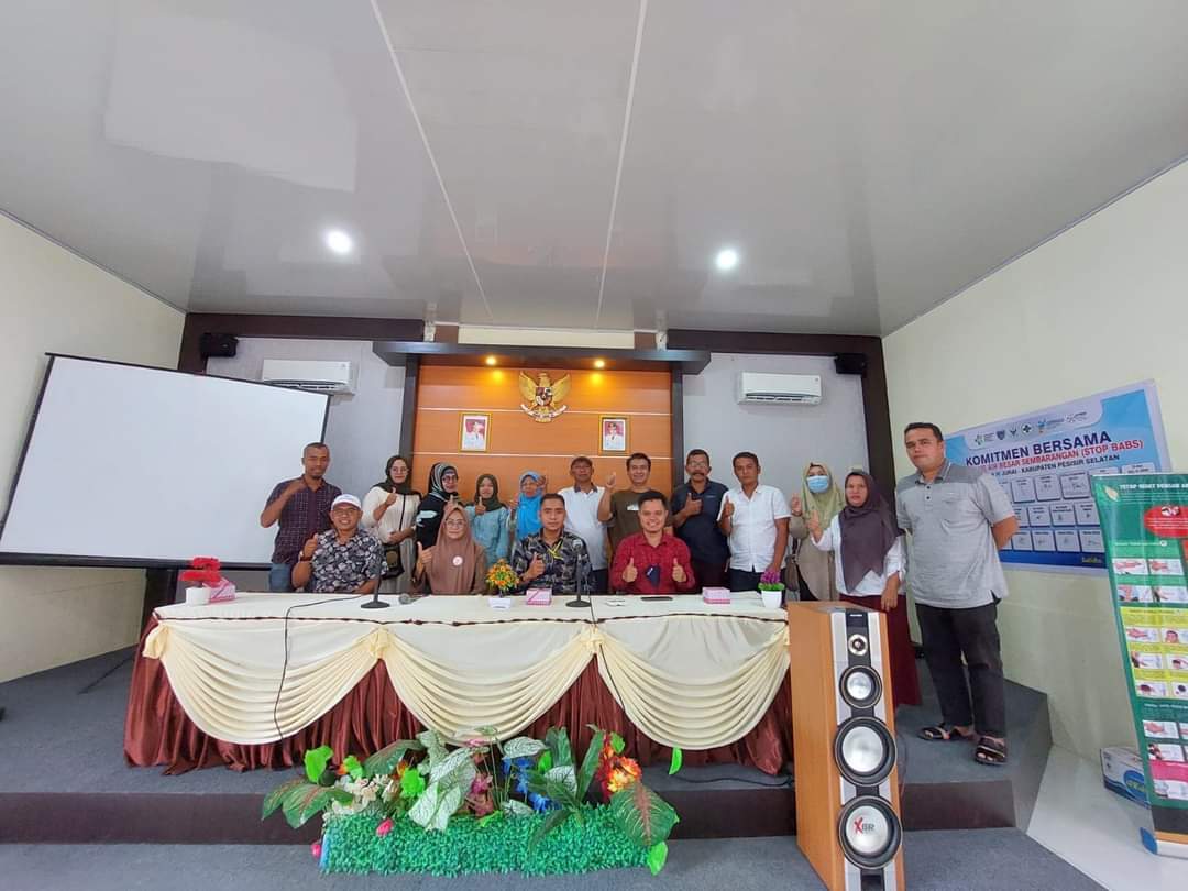 Pertemuan Asosiasi Depot Air Minum di Puskesmas Salido 