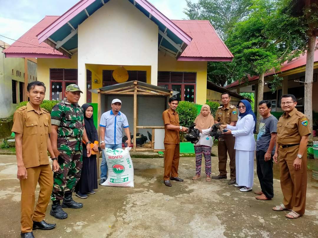 Puskesmas Pasar Kuok hadiri undangan ke Nagari Koto Nan Duo dalam rangka berikan Bantuan Ketahanan P